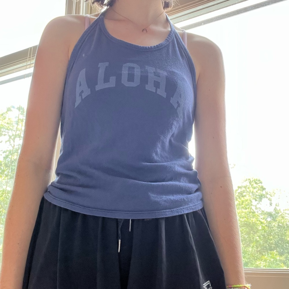 American Eagle Tie Tank Top